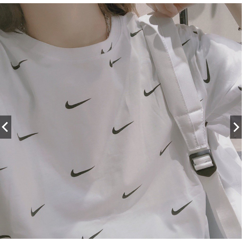 ( Unisex Ảnh Thật ) Áo In Vân Nikee Cotton Siêu Thấm Hút, Fom Dáng Unisex Thời Trang Fom BOO Slim | BigBuy360 - bigbuy360.vn