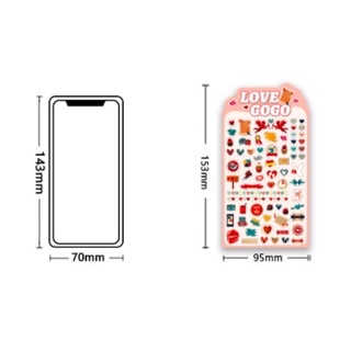 {Khác ~ Có sẵn/ Order} Phụ kiện trang trí: Sticker mini set/ Hình dán