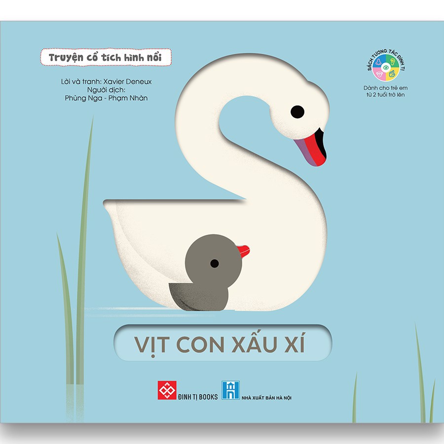 Sách - Truyện cổ tích hình nổi - Dành cho trẻ em từ 2 tuổi trở lên
