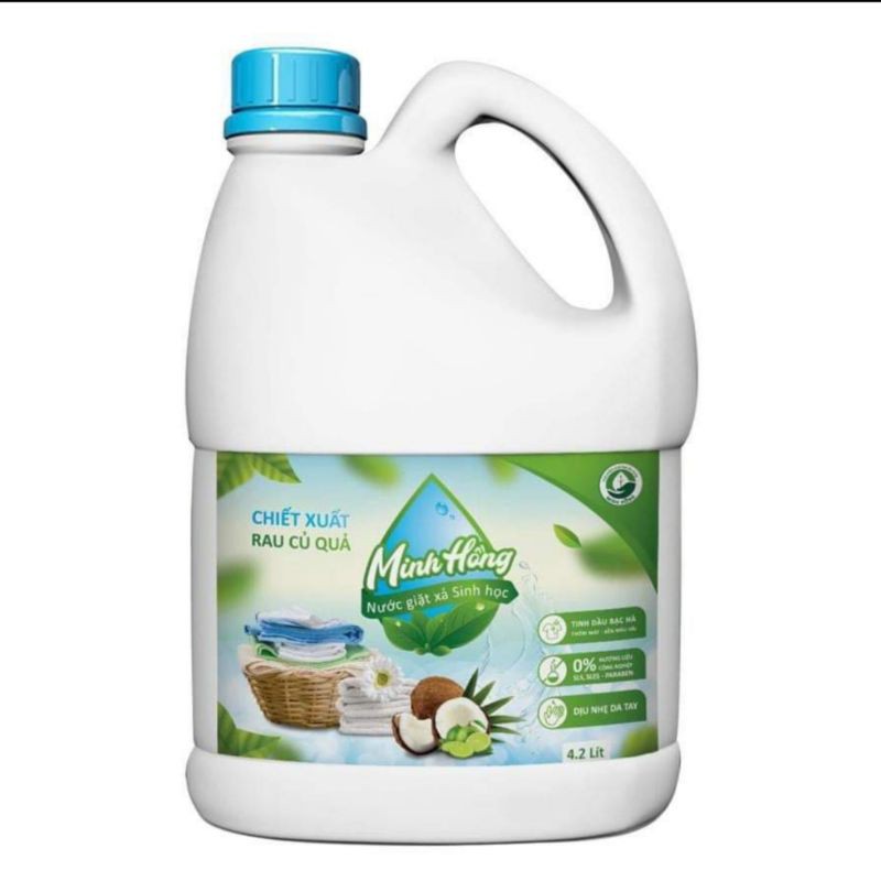 Nước giặt sinh học Minh Hồng cân 4.2lit