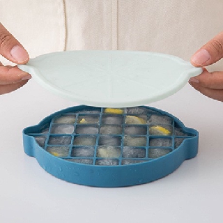 Khay Silicon - Khay Làm Thạch Rau Câu, Khuôn Làm Kẹo Dẻo Bằng Silicon Có Nắp Đậy