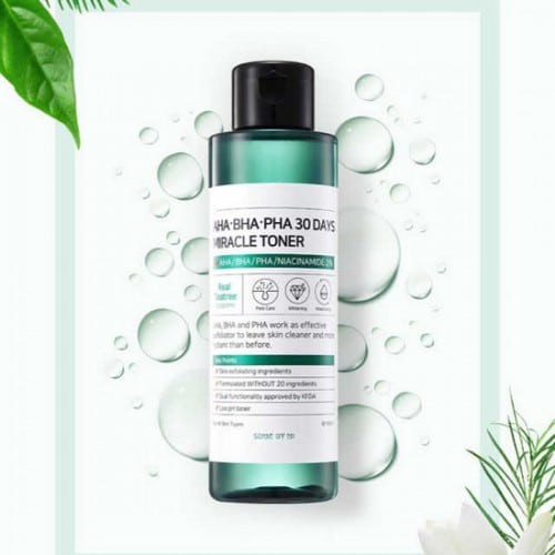 Nước Hoa Hồng “Thần Kỳ” Some By Mi AHA-BHA-PHA 30 Days Miracle Toner [Trị Sạch Mụn Chỉ Trong 30 Ngày]