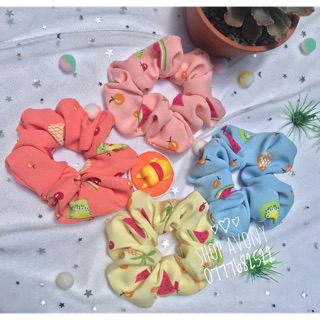 Cột tóc scrunchies trái cây 🍉🥝