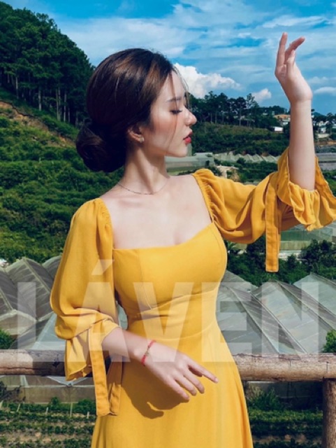 Đầm maxi đan dây lưng - voal kèm mút ngực | BigBuy360 - bigbuy360.vn