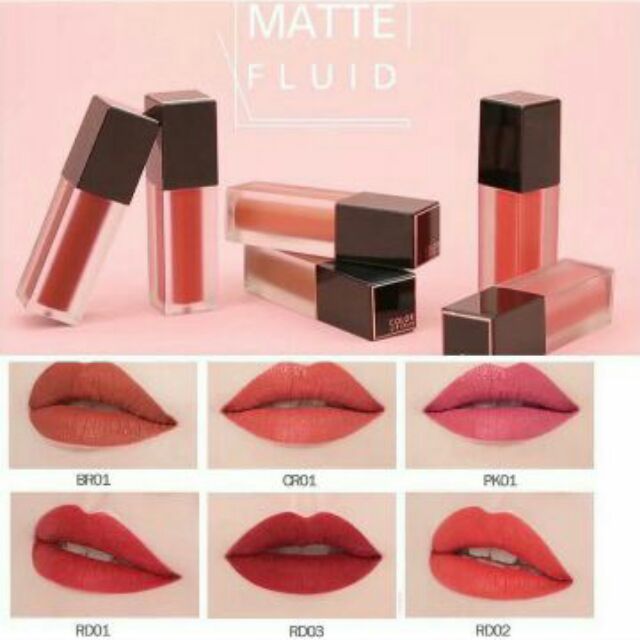 Son kem lì A'Pieu Color Lip Stain Matte Fluid