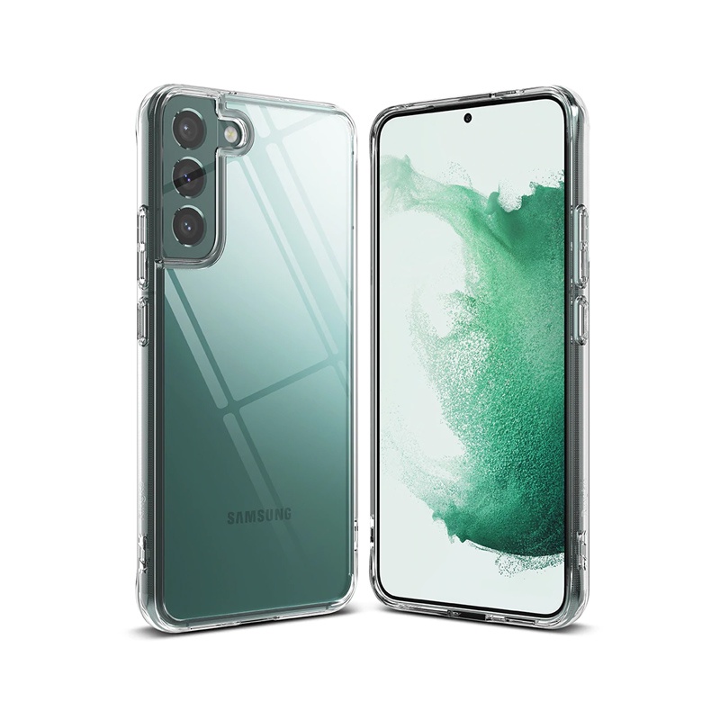 Ốp lưng Ringke Samsung Galaxy S22/S22 Plus Fusion TPU PC cứng trong suốt