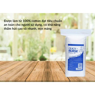 Bông Y Tế Quick Nurse Gói 100G