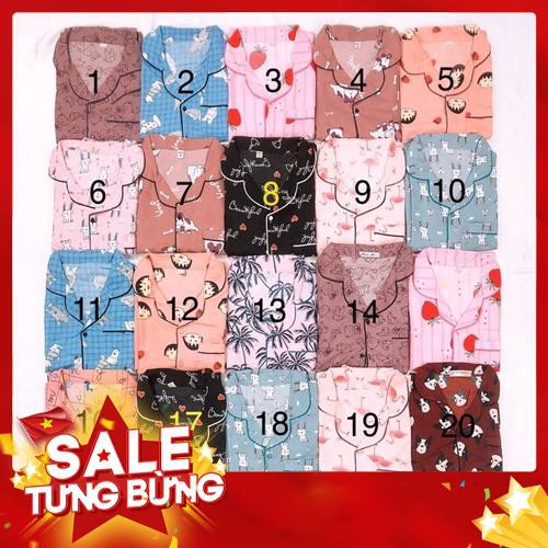 Nhập WAPCK102 giảm 25k đơn từ 200k - Bộ pijama áo cộc quần lửng siêu cute -Hàng nhập khẩu