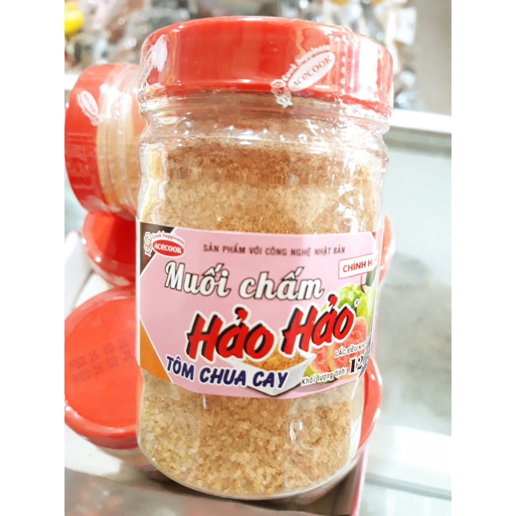 Lốc 6 Hũ 120gr Muối Hảo Hảo Acecook Chấm Hoa Quả