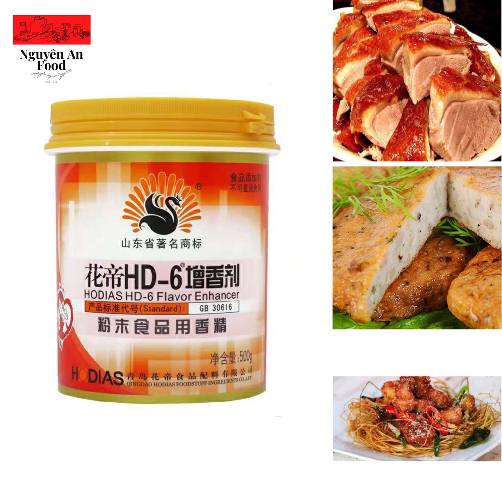 Bột hương thịt HD6 - phụ gia thực phẩm an toàn - gia vị ướp thịt xiên, thịt nướng