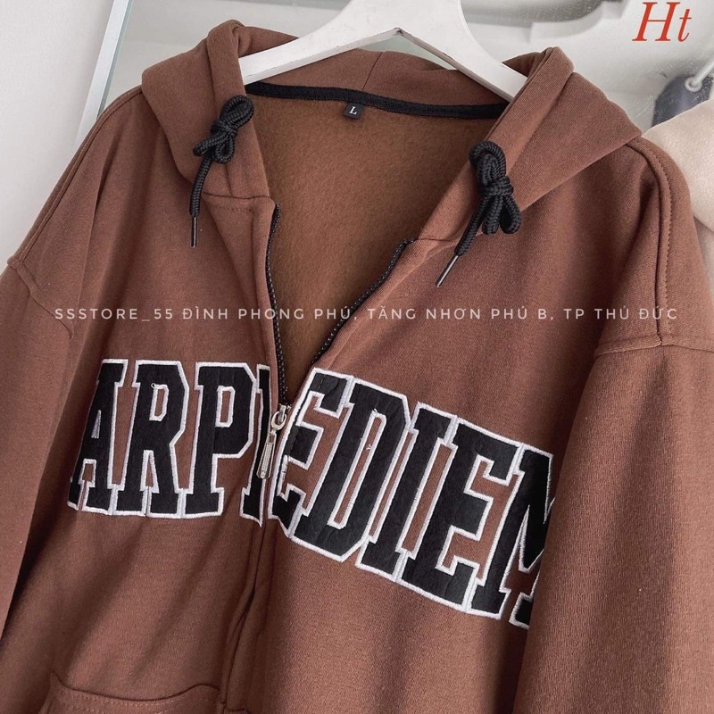 Áo khoác nỉ cotton DIEM HT12