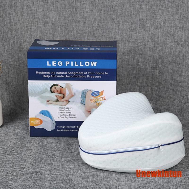 UNEW Body Memory Cotton Leg Pillow Foam Pillow Sleeping Back Hip Joint Pain Re