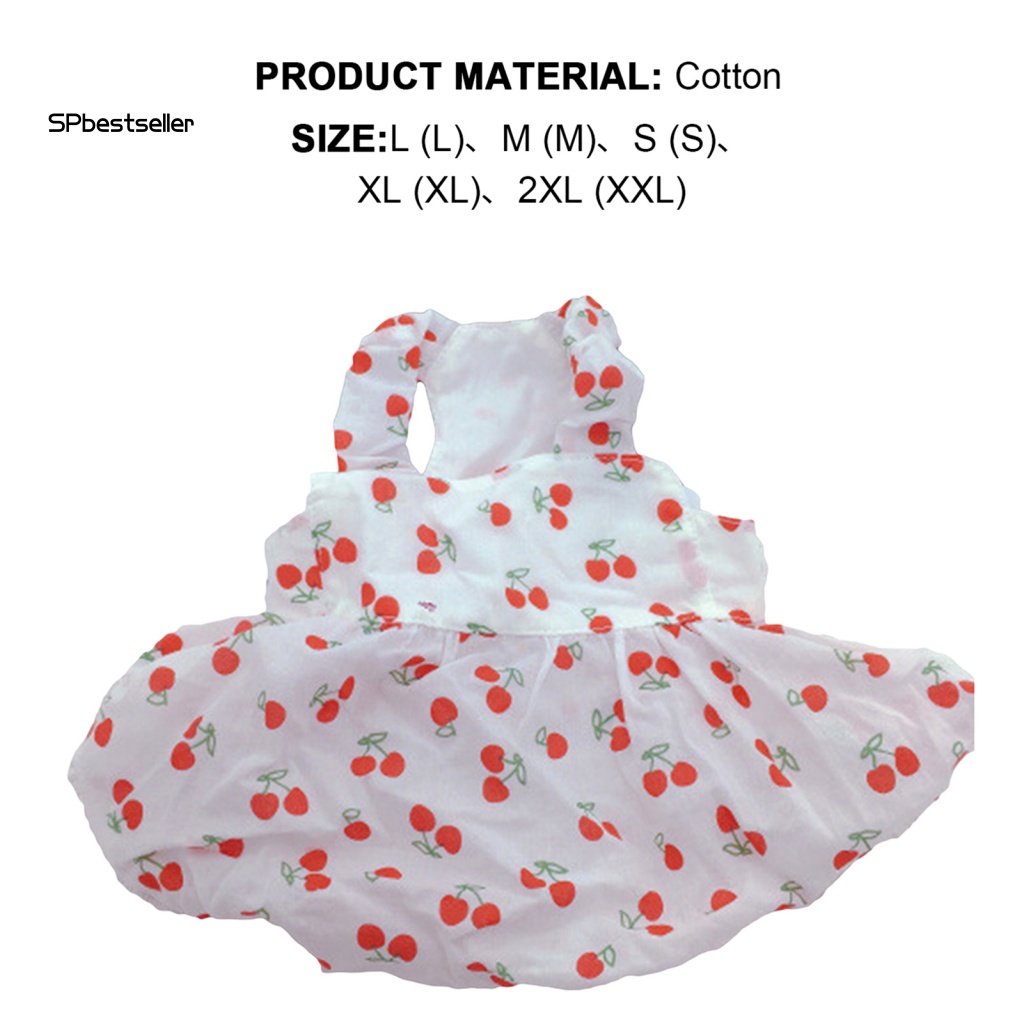 Đầm Sát Nách Thời Trang Mùa Xuân Cho Cún Cưng