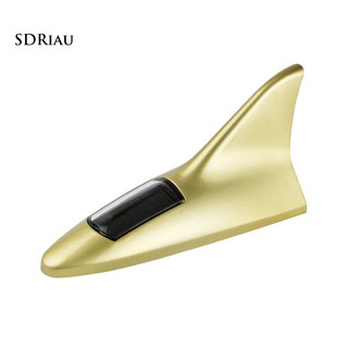 Shark Fin Solar Energy Powered Car Flash Strobe Light Emergency Warning Lamp