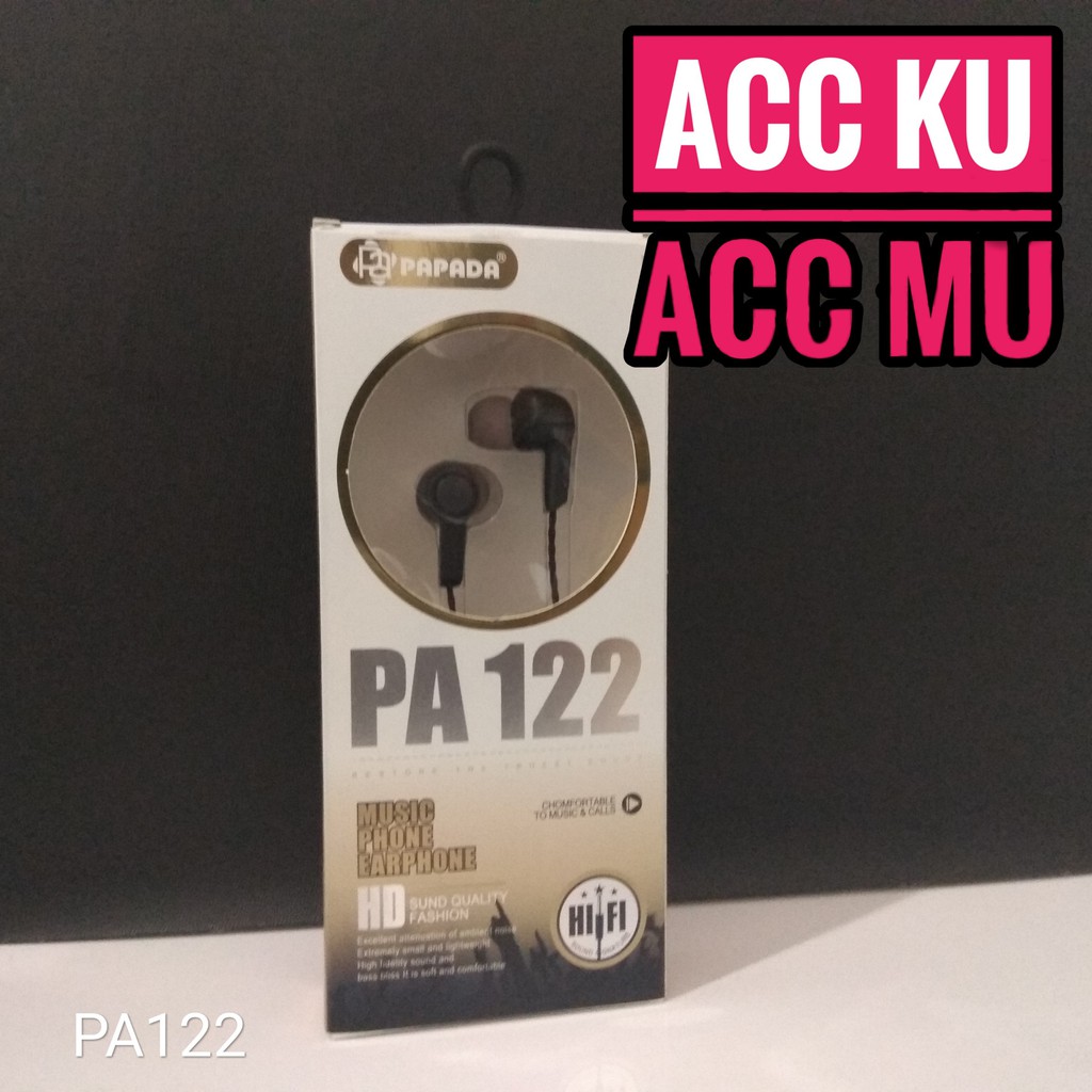 Tai Nghe Papada Pa122 Pa-122original Handsfree