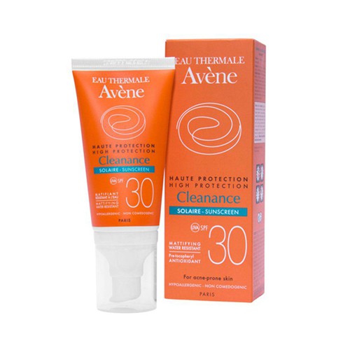 Kem Chống Nắng Avene Cho Da Nhờn Mụn - Avene Protection Cleanance Sunscreen SPF30+ 50ml