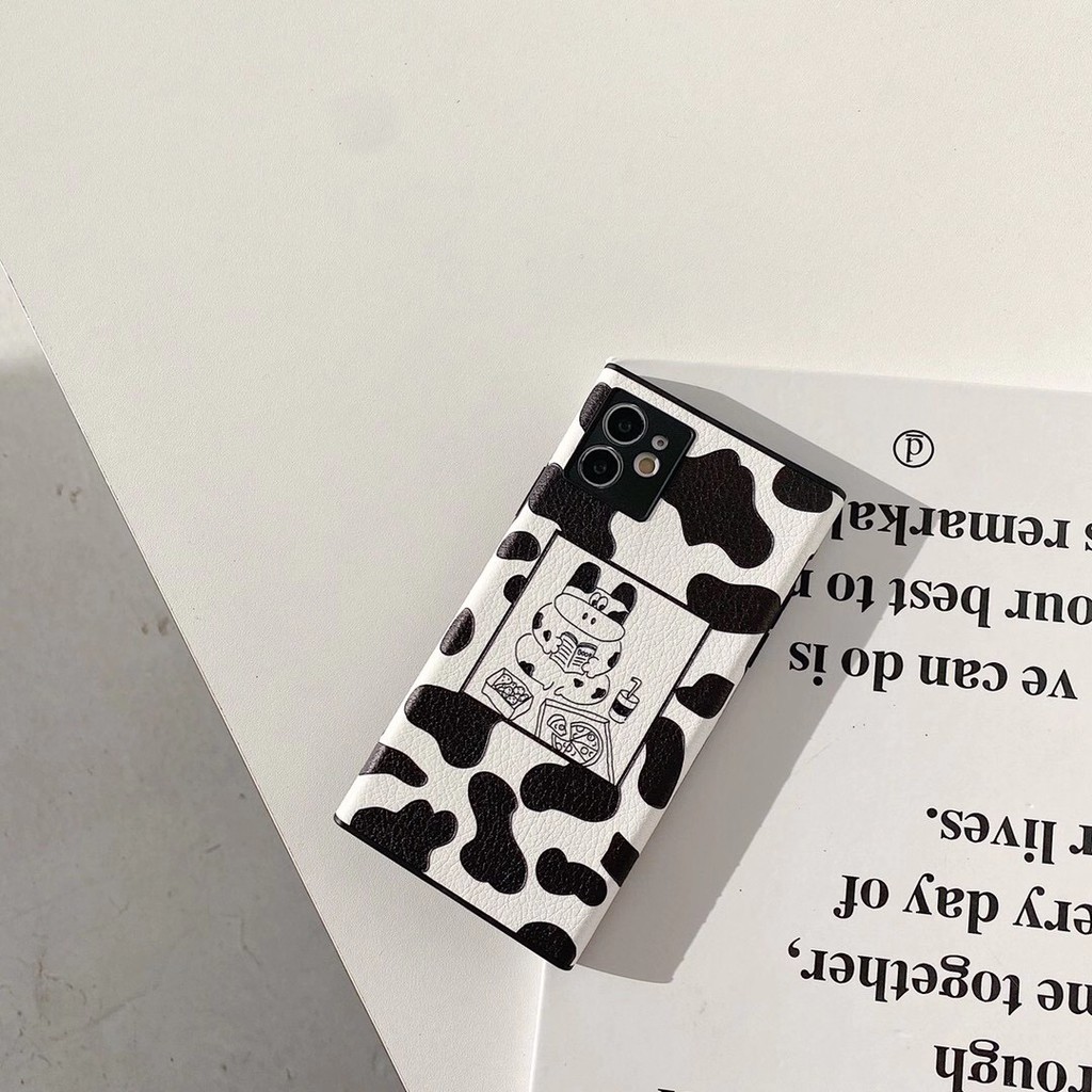 Hợp iphone case 12/12mini/12pro/12pro max/11/11pro/11pro max/xs max/xr/xs/x/8/7/8plus/7plus Cute cow  Vỏ não Vỏ bảo vệ | BigBuy360 - bigbuy360.vn