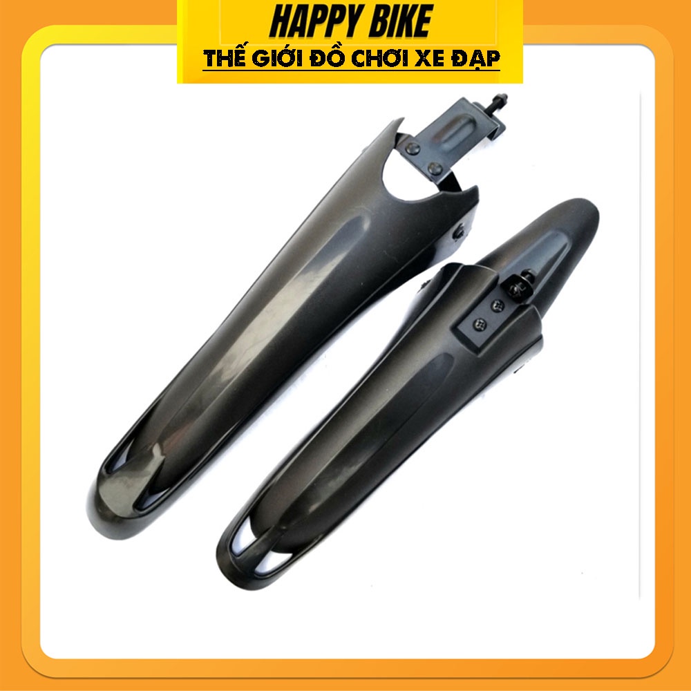 Chắn bùn xe đạp thể thao HAPPY BIKE Trước sau đầy đủ phụ kiện chắc chắn