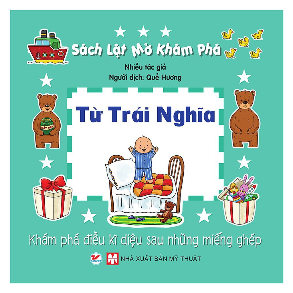 Sách - Sách lật mở khám phá -Từ trái nghĩa