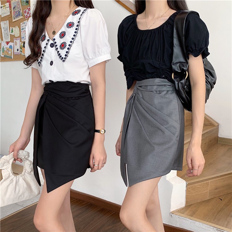 Chân Váy Nữ Lưng Cao Dáng Chữ A Họa Tiết Caro Thời Trang | BigBuy360 - bigbuy360.vn