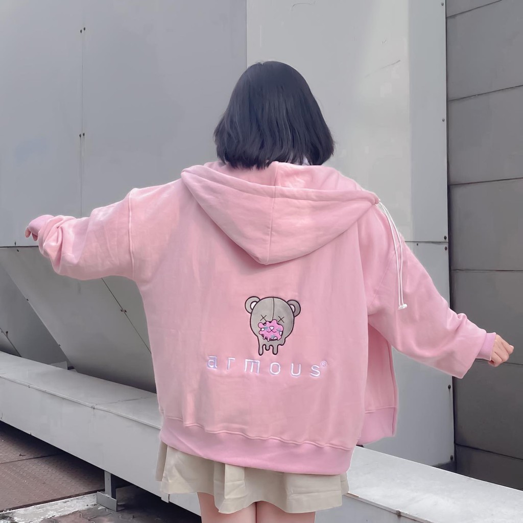 ÁO HOODIE ZIP ICE TEDDY CÁC MÀU