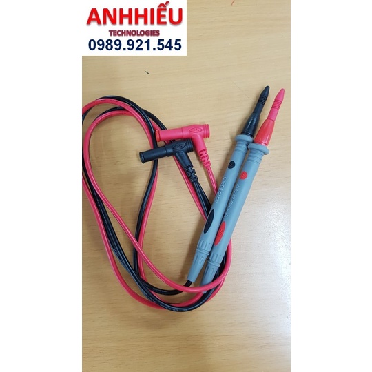 Dây Đo Điện Đồng Hồ Vạn Năng 1000V 20A Loại 1 Đầu Kim Nhọn Dùng cho Fluke 101, 15b,17b, 303, 302, 305