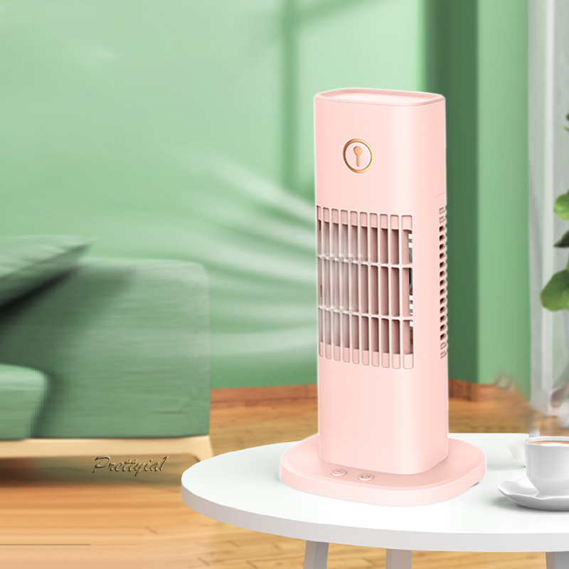 [PRETTYIA1]Evaporative Air Cooler 2-in-1 Swamp Cooler 3 Speeds Air Conditioner Fan for All-Year Around Use at Home Office Garage Outdoor