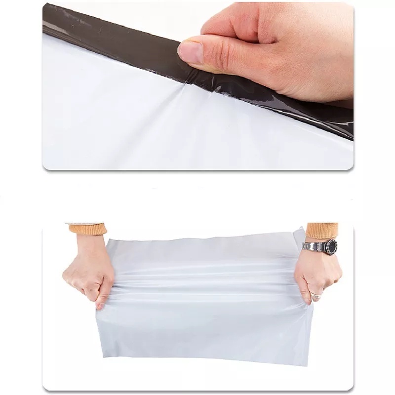 [Đủ màu–Siêu Dày-Đủ size] Cuộn 100 Túi gói hàng niêm phong tự dính - túi đóng hàng chuyển phát nhanh có sẵn keo dính