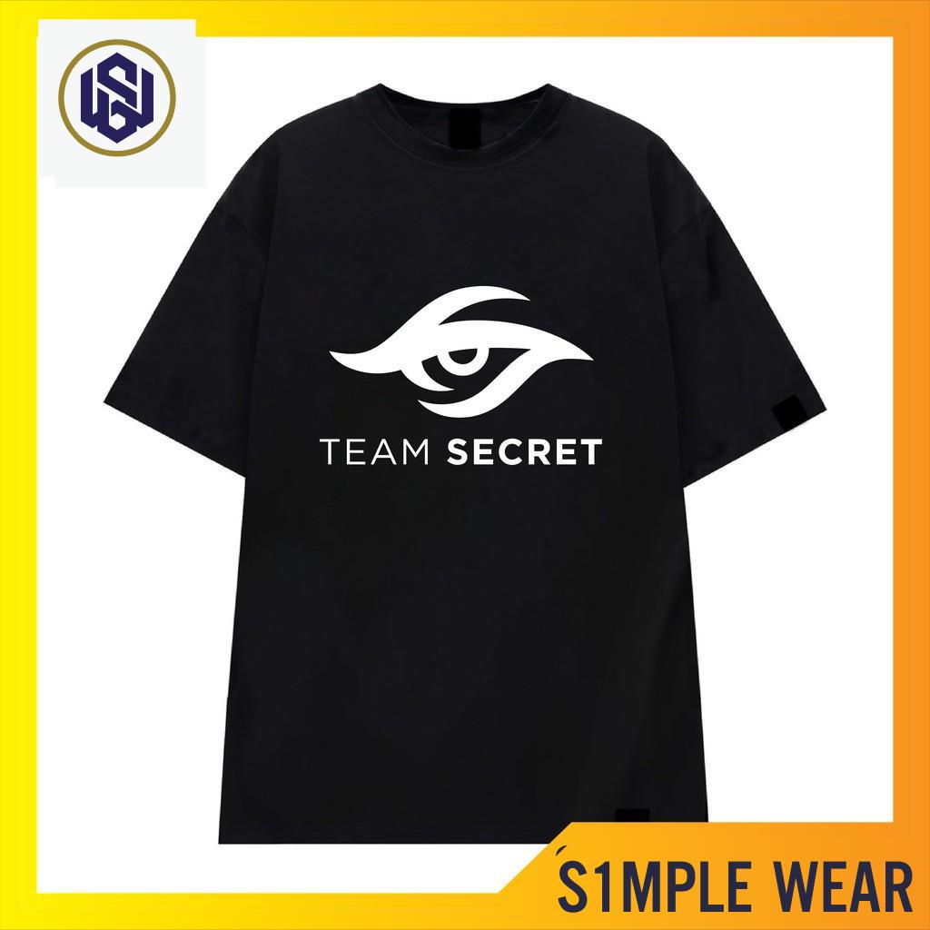 Áo Team Secret in Tên Tự chọn dáng oversize 100% cotton