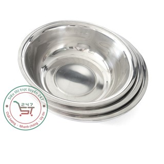 Thau inox sâu dày cao cấp