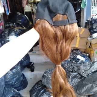 Tóc giả kèm mũ đội