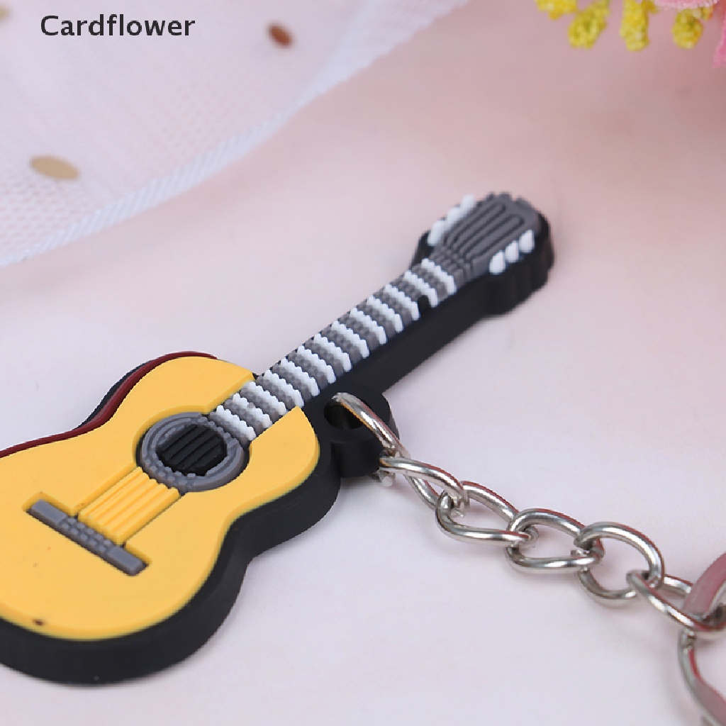 Bộ 2 Móc Khóa Silicone Mềm Cho Đàn Guitar Điện / Ukulele Cổ Điển