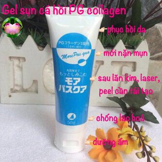 Gel dưỡng pg collagen trị tổn thương tái tạo da từ sụn cá 50g nhật bản