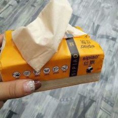 (Giá Tốt Nhất) GIẤY ĂN GẤU TRÚC SIPIAO ( 1 TÚI 300 TỜ)