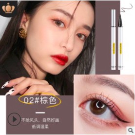 Bút kẻ mắt HEYXI Eyeliner dạng xoay tự động chống thấm nước lâu trôi nhanh khô không phai màu cao cấp HE1