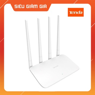 Bộ phát sóng wifi 4 râu tenda f6 chuẩn 802.11 ac - tốc độ cao 300mbps - d1010