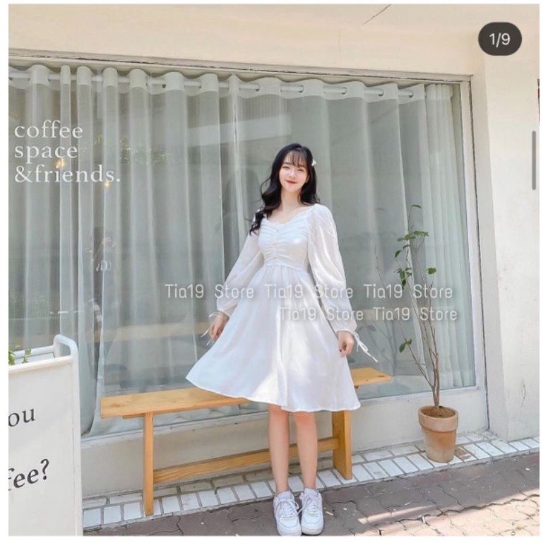 Váy Nữ 2 Dây Trắng Chun Ngực Dáng Xòe Free Ship, Váy Đầm Nữ Thời Trang Phong Cách Bồng Bềnh Tiểu Thư Giá Rẻ Chất Lượng | BigBuy360 - bigbuy360.vn