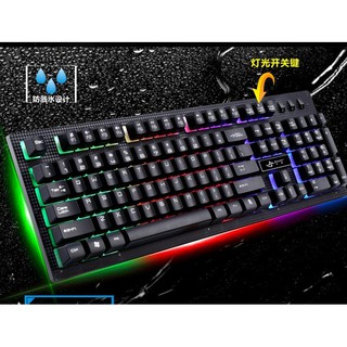Bàn phím JK-922 nhiều màu sắc giả cơ game chuyên dụng
