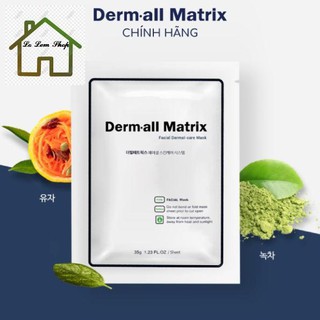 Mặt nạ chống lão hóa Derm-all Matrix Facial Dermal-care Mask 35g Chính Hãng