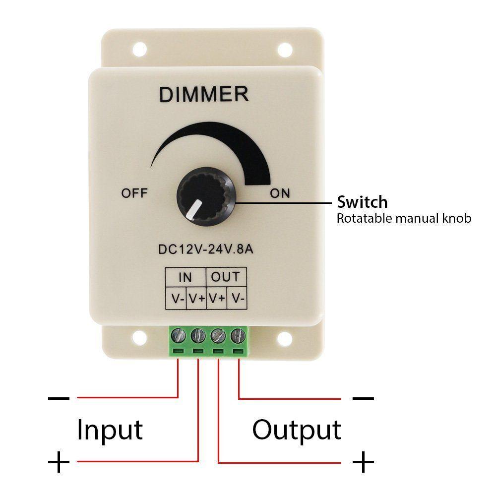 Dây Đèn 24 Màu Zaijie DC 12V 24V 8A Bền Bỉ Tiện Dụng