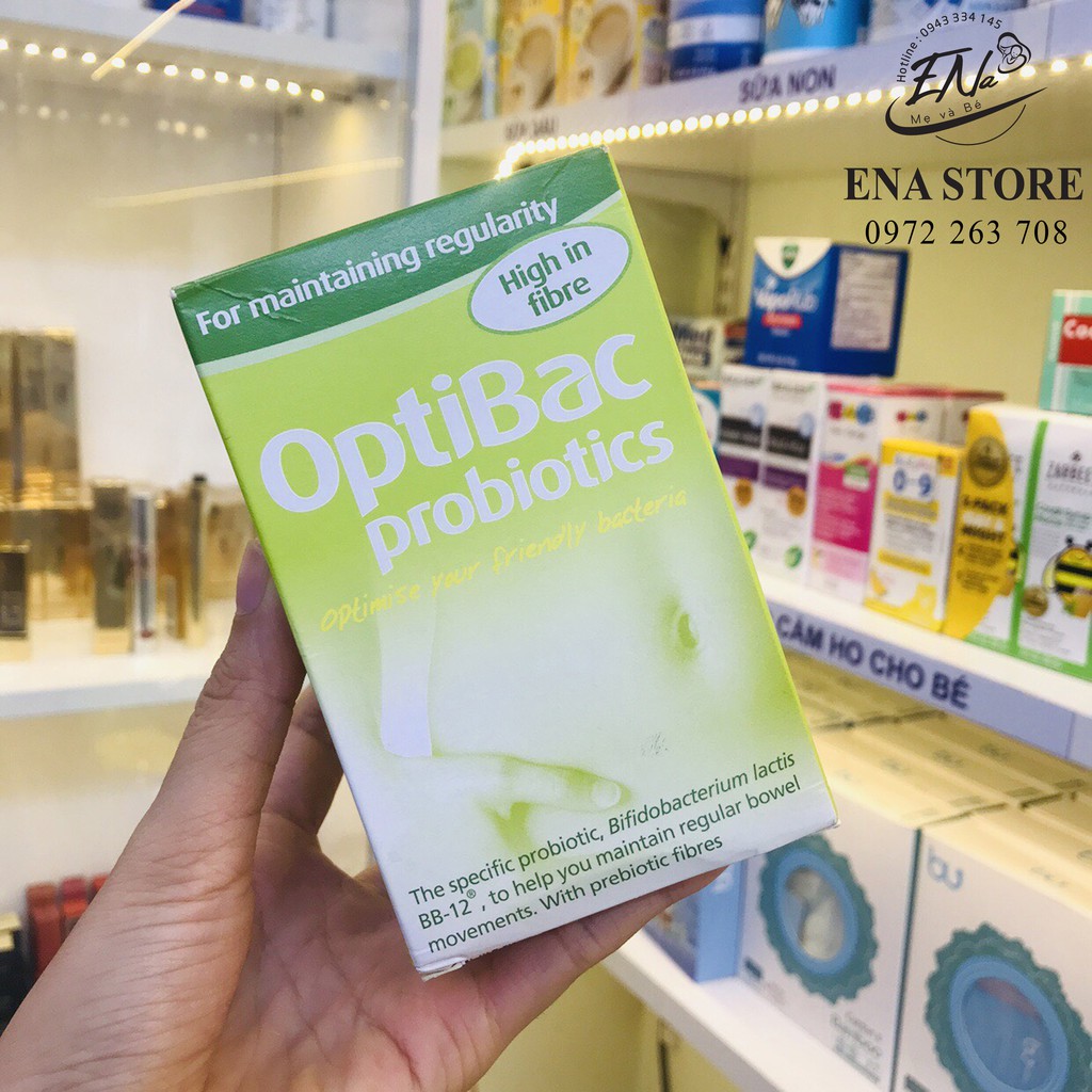 Men vi sinh chất xơ OptiBac Probiotics