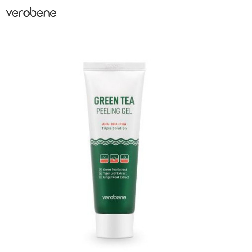 Tẩy tế bào chết trà xanh Verobene Green Tea Peeling Gel 70g