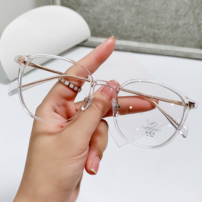 CHARMRAY Mắt Kính TR90 Tròng Kính Xanh Lam Tròng Có Thể Thay Thế Cho Nam Và Nữ