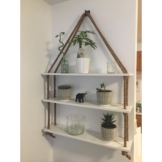 Kệ dây thừng 3 tầng 60x15cm
