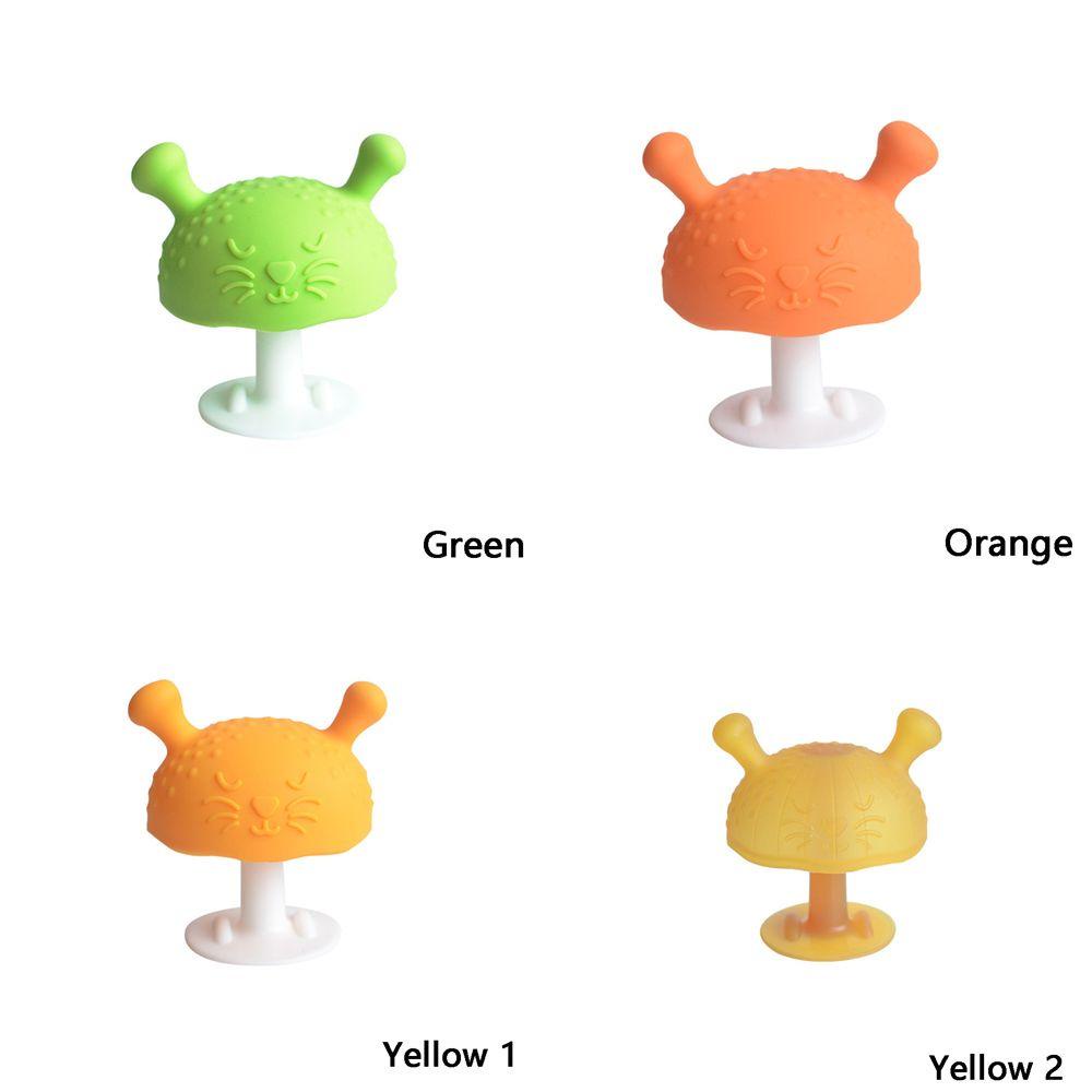 NIUYOU Đồ Chơi GặM NướU HìNh BàN ChảI ĐáNh Răng BằNg Silicone Cho Bé