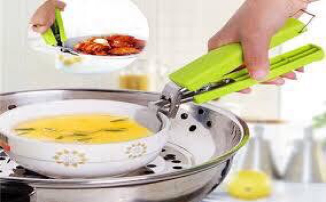 GẮP CHỐNG NÓNG THỨC ĂN CHỐNG TRƯỢT KẸP INOX GẮP THỨC ĂN CHỐNG NÓNG ĐỘC ĐÁO CHUYÊN DỤNG
