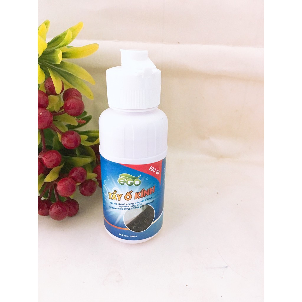 Combo 03 Chai Dung dịch tẩy ố kính , gương lọ 100ml