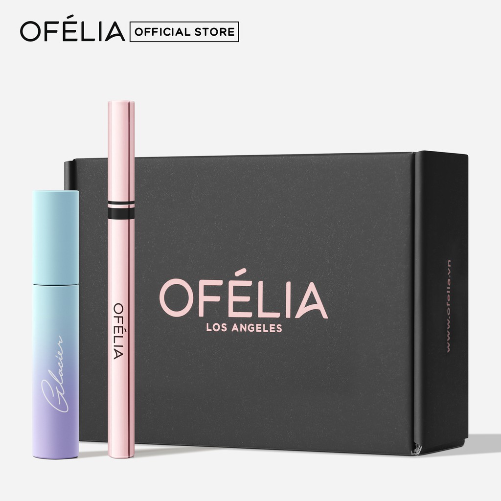 Set OFÉLIA Glacier Velvet Tint + Liquid Eyeliner (5g x 0.55ml) | Thế Giới Skin Care