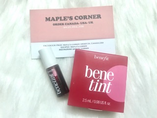 Son môi Má hồng 2in1 BENEFIT Benetint 2.5ml