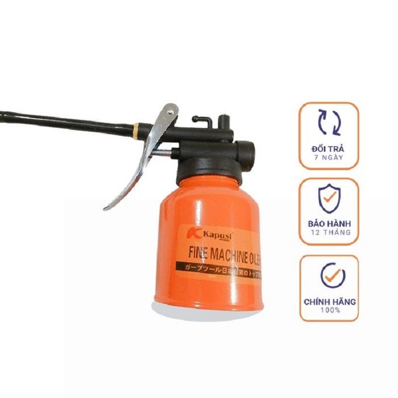 Bình Bơm Dầu- Vịt Dầu Sắt, Bình Bơm Dầu Nhớt Chuyên Dụng, Tiện Ích 250ml- Vanphongpham.baolinh